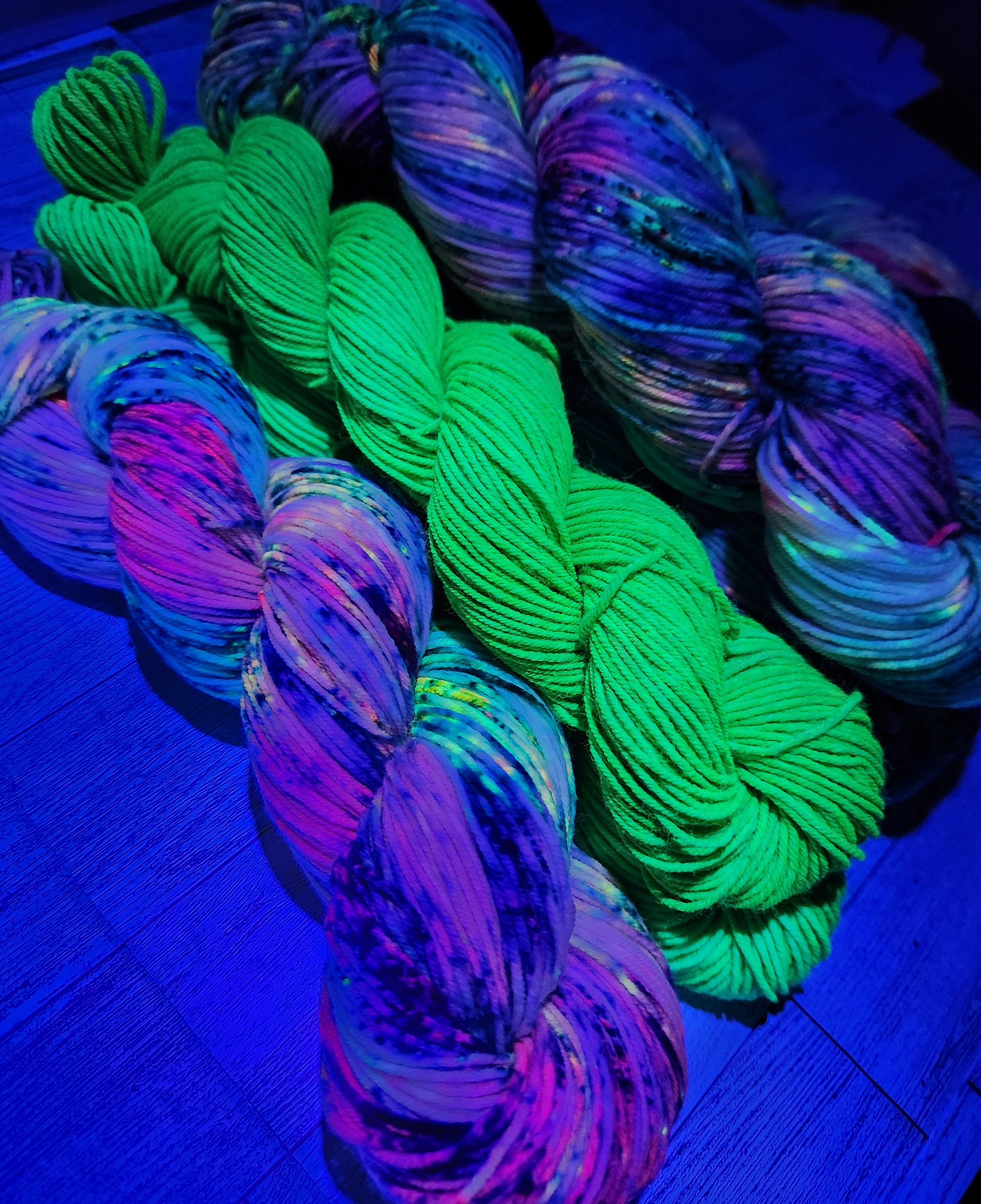 Knitty Knotty Hand Dyed Yarn